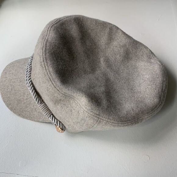 HAT ATTACK hat wool blend elastic back military inspired hat women’s main image 8